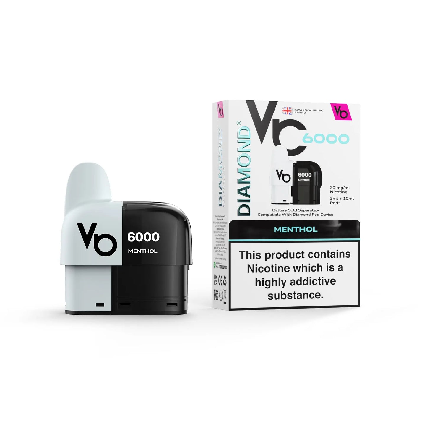 Vapes Bar Diamond 6000 Replacement Pods