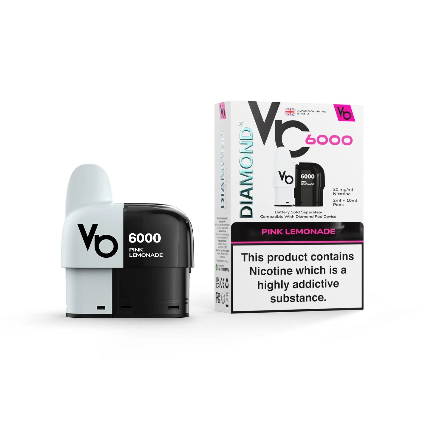 Vapes Bar Diamond 6000 Replacement Pods