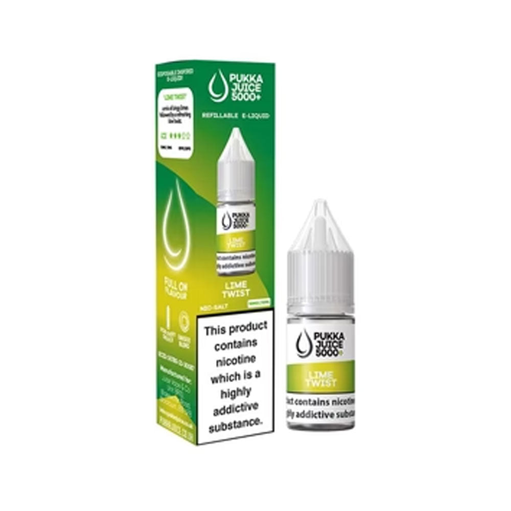 Pukka Juice 5000+ 10ml Nic Salt E Liquid