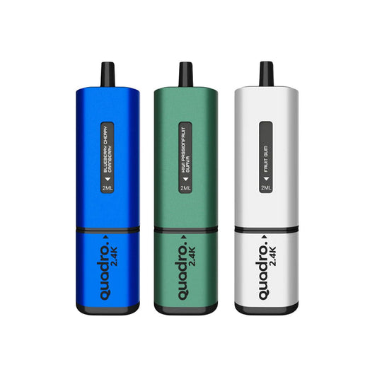 Quadro 4in1 2400 Puffs Prefilled Pod Kit