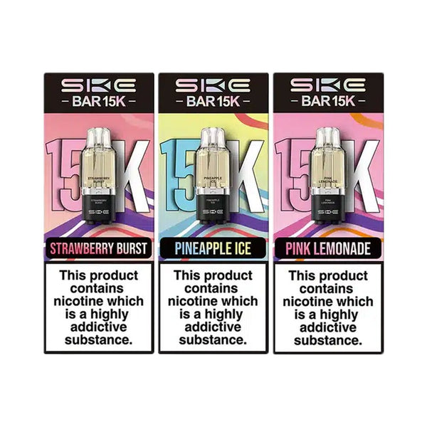 SKE Bar 15K Prefilled Pods - 13 Vapes