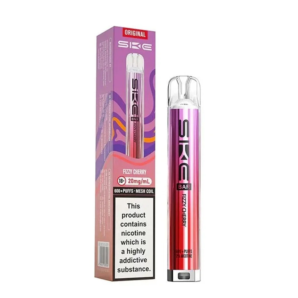 SKE Crystal Original 600 Pod Kit - Fizzy Cherry