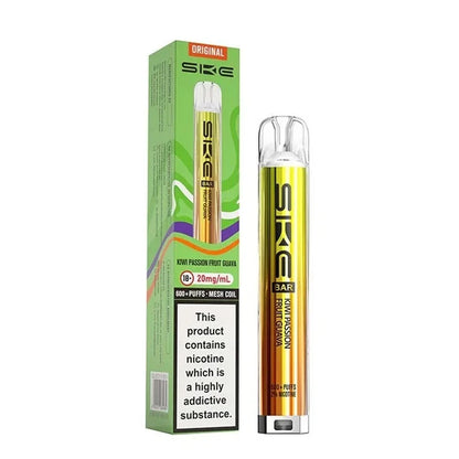 SKE Crystal Original 600 Pod Kit - Kiwi Passion Fruit Guava