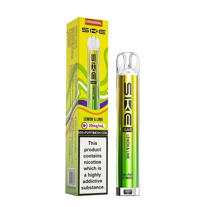 SKE Crystal Original 600 Pod Kit - Lemon & Lime