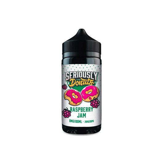 Seriously Donuts 100ml Shortfill by Doozy Vape – Multi-Flavour Variation (70/30 VG/PG)