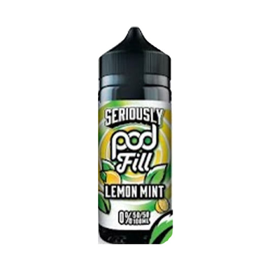 Lemon Mint Doozy 100ml Seriously Pod Fill 50/50 Shortfill