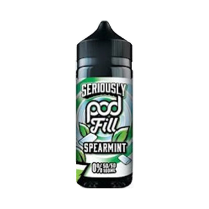 Seriously Pod Fill 100ml Shortfill E-Liquid by Doozy – Multi-Flavour (50/50 VG/PG)