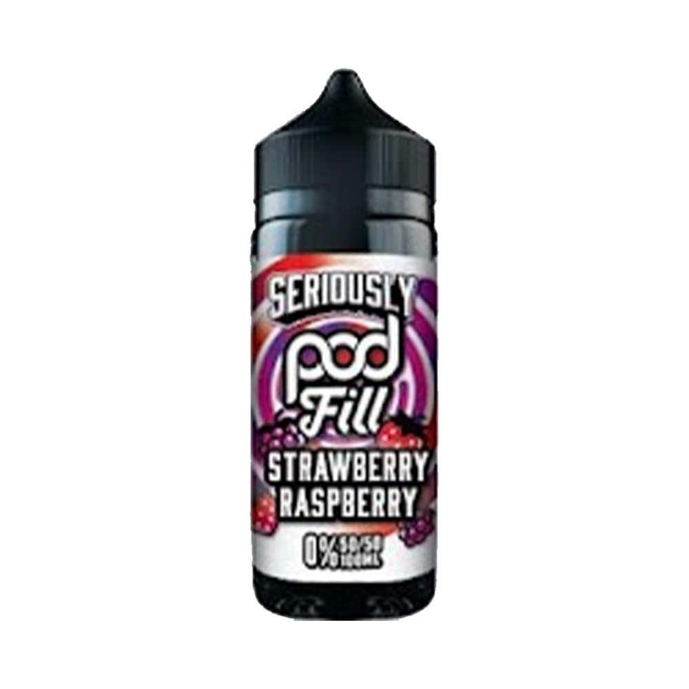 Seriously Pod Fill 100ml Shortfill E-Liquid by Doozy – Multi-Flavour (50/50 VG/PG)