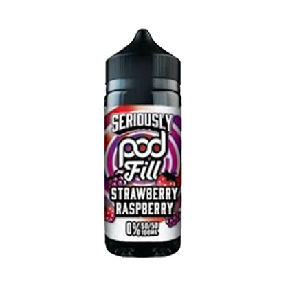 Seriously Pod Fill 100ml Shortfill E-Liquid by Doozy – Multi-Flavour (50/50 VG/PG)