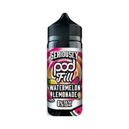 Seriously Pod Fill 100ml Shortfill E-Liquid by Doozy – Multi-Flavour (50/50 VG/PG)