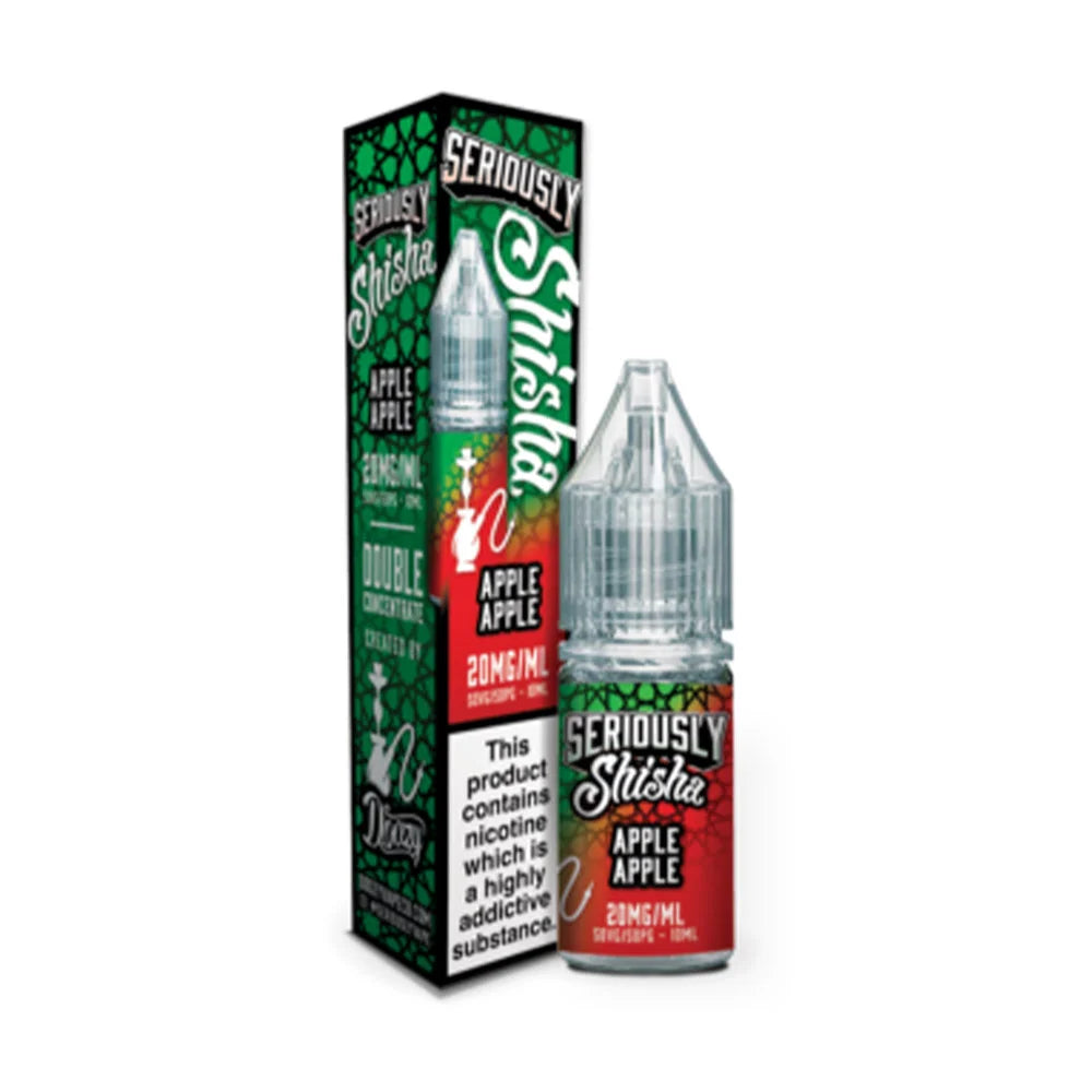 Doozy Vape Seriously Shisha Apple Apple 10ml Nic Salts E Liquid