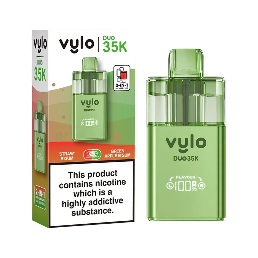 VYLO Duo 35K 2-in-1 Pod Vape Kit - Straw B Gum / Green Apple B Gum