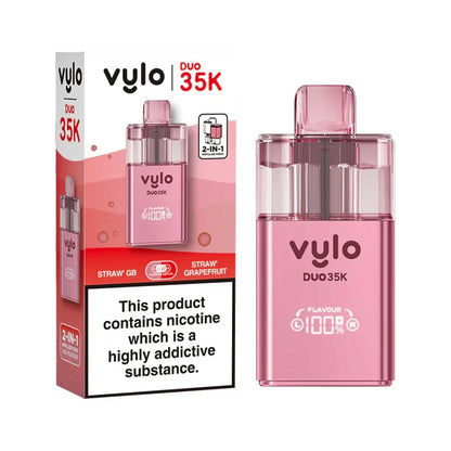 VYLO Duo 35K 2-in-1 Pod Vape Kit - Straw GB / Straw Grapefruit