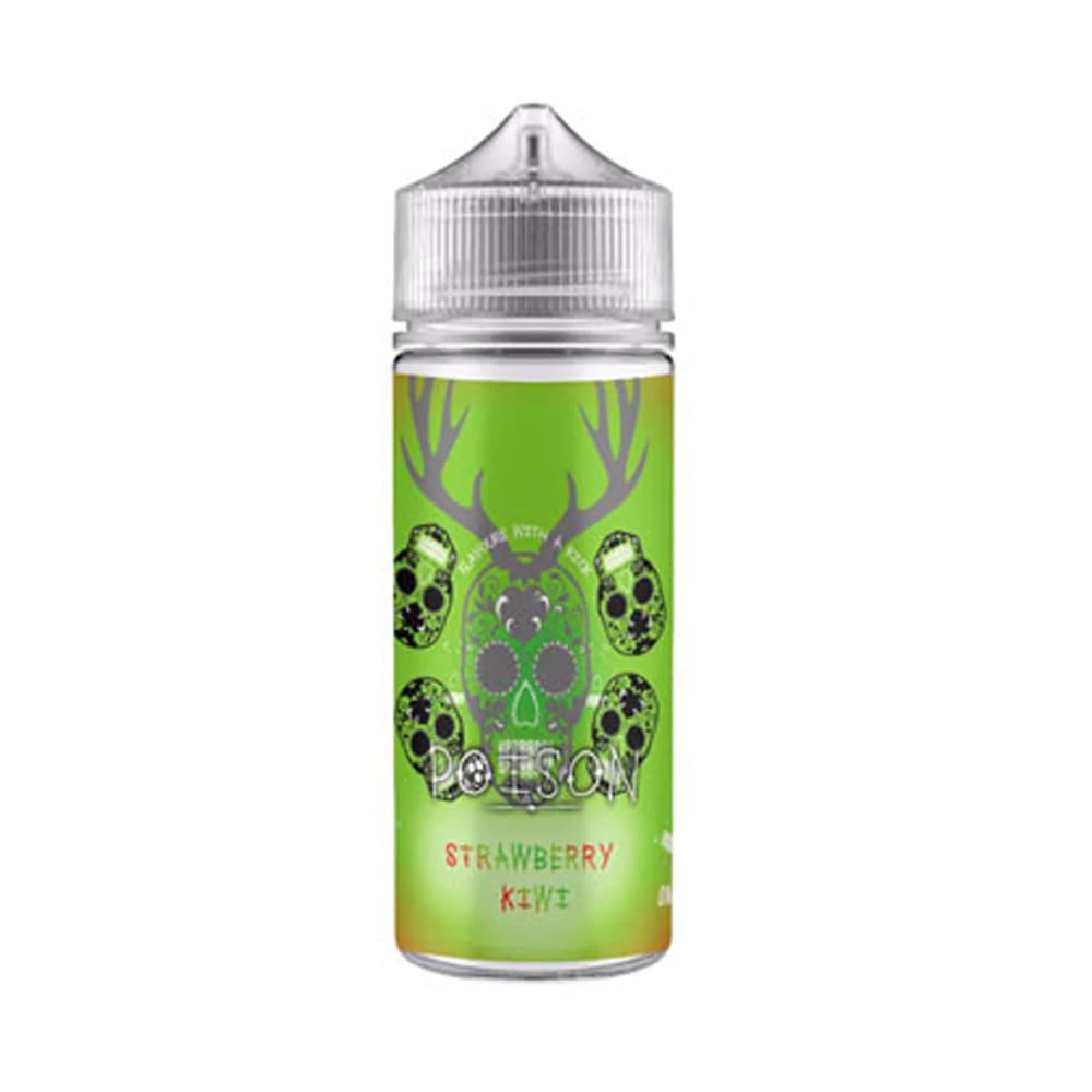 Strawberry Kiwi 80ml Shortfill E-Liquid by Poison