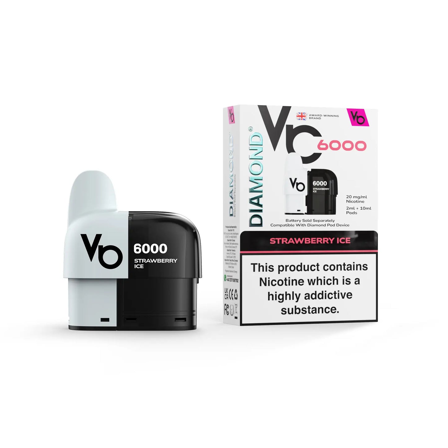Vapes Bar Diamond 6000 Replacement Pods
