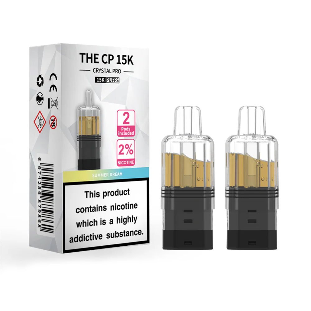 The Crystal Pro CP 15K Prefilled Pods - Summer Dream