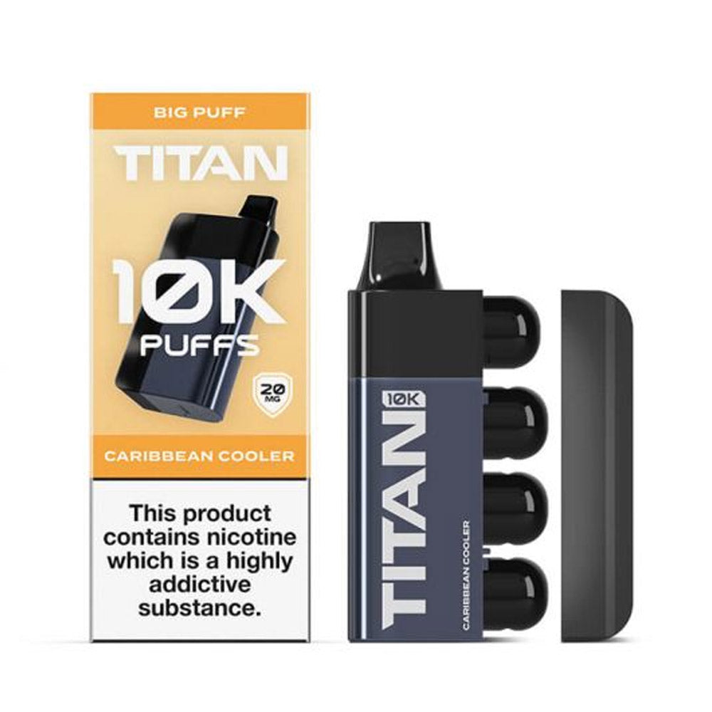 Titan 10K Rechargeable Prefilled Vape