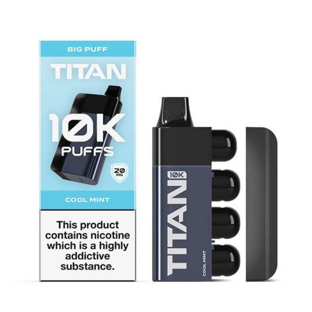 Titan 10K Rechargeable Prefilled Vape