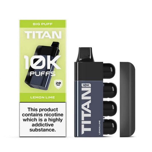 Titan 10K Rechargeable Prefilled Vape