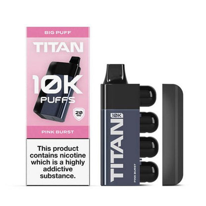 Titan 10K Rechargeable Prefilled Vape