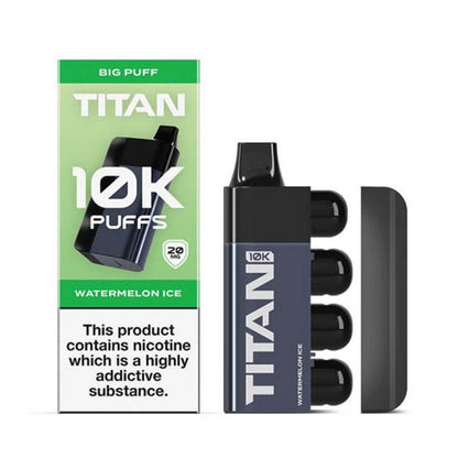 Titan 10K Rechargeable Prefilled Vape