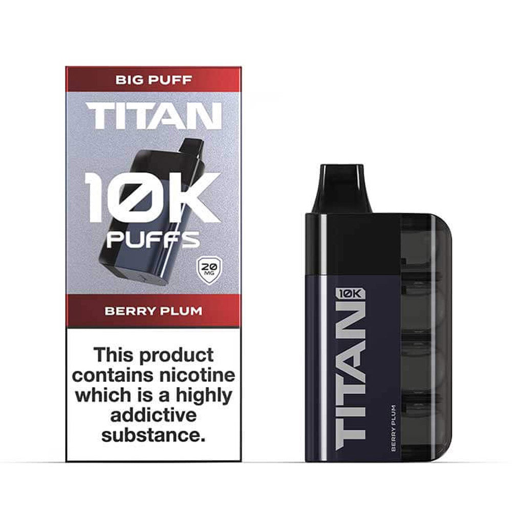 Titan 10K Rechargeable Prefilled Vape