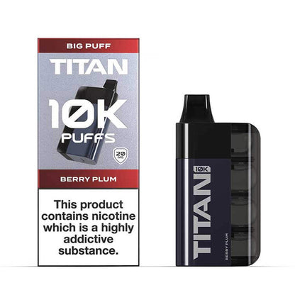 Titan 10K Rechargeable Prefilled Vape