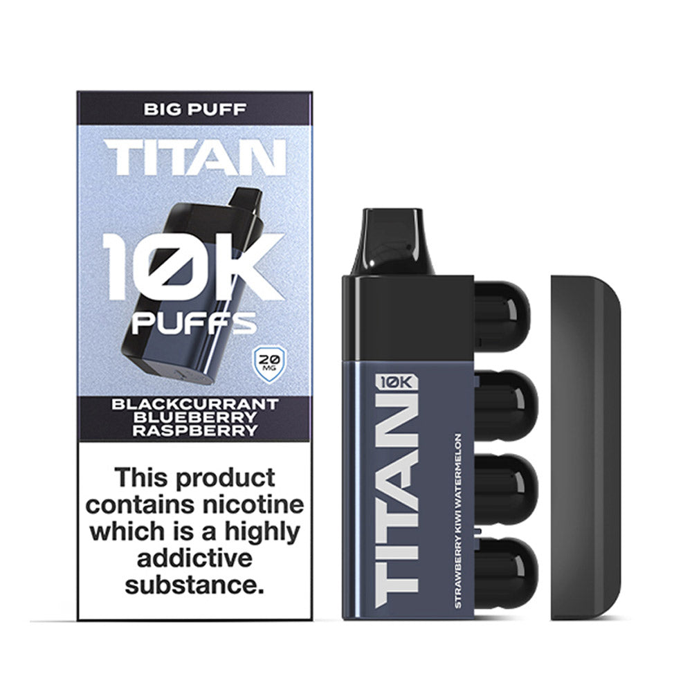 Titan 10K Rechargeable Prefilled Vape