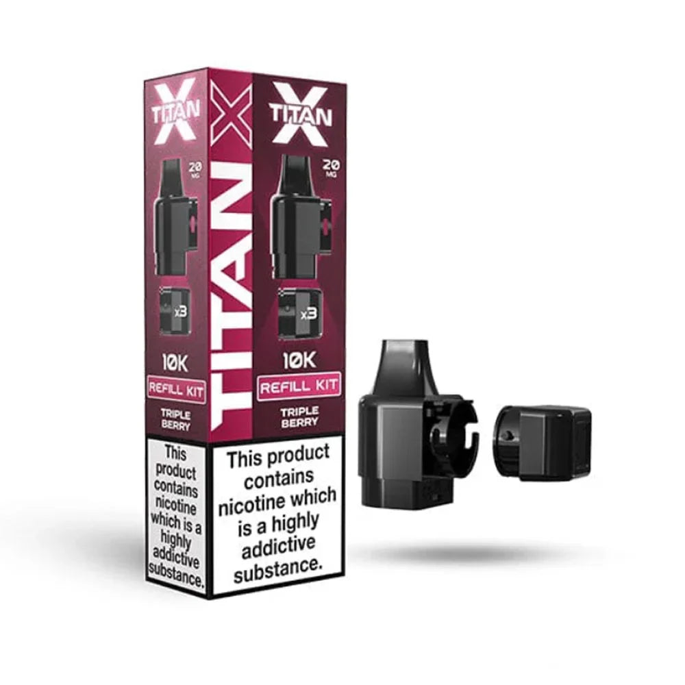 Titan X Prefilled Pods - Triple Berry