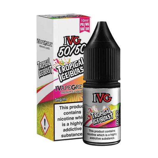Tropical Ice Blast 10ml Nicotine Salt E Liquid by IVG