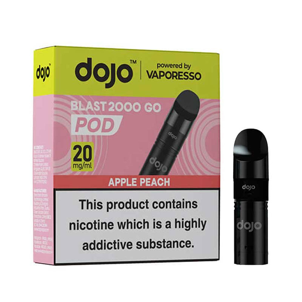 Vaporesso Dojo Blast 2000 Go Replaceable Pod - Apple Peach