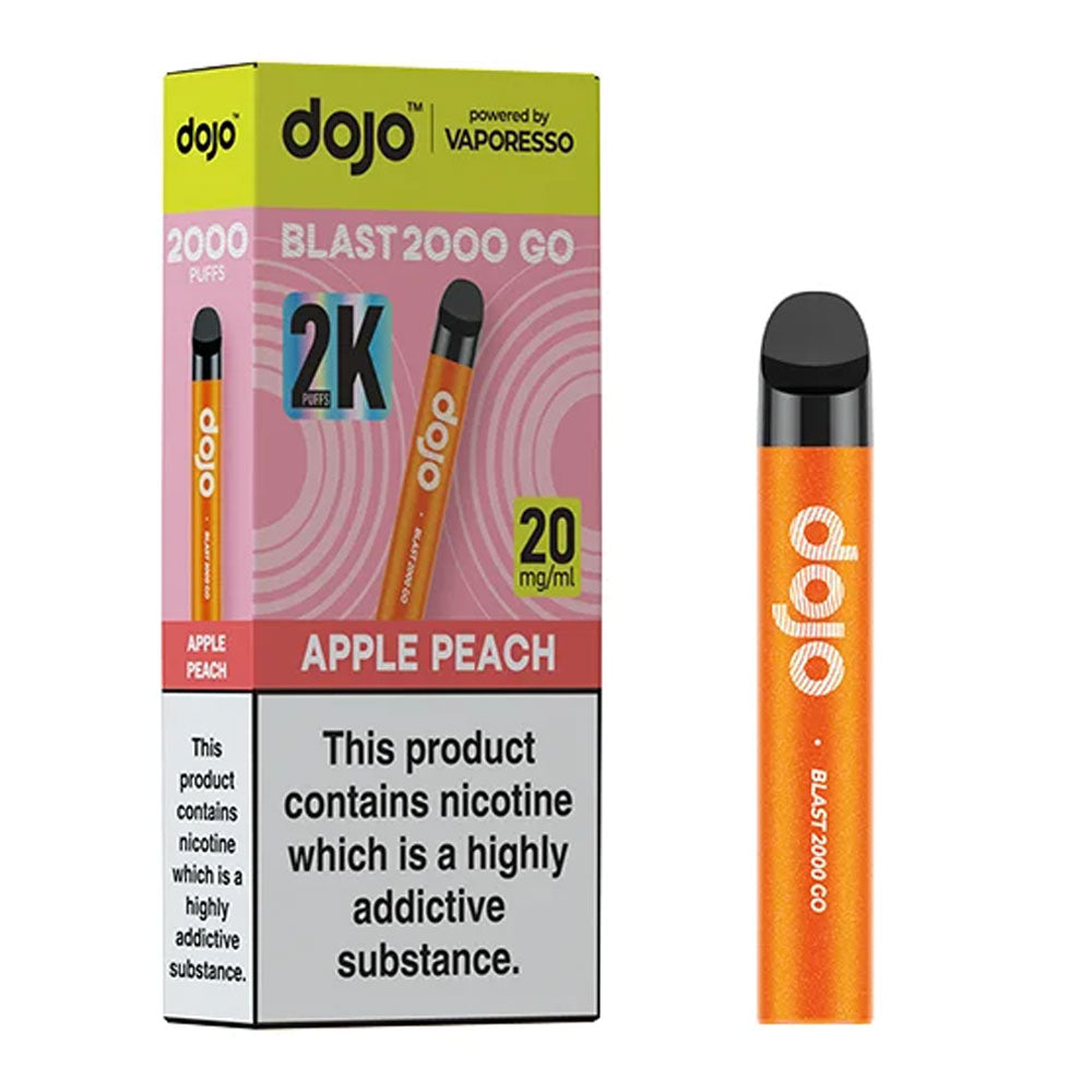 Vaporesso Dojo Blast 2000 Go Pod Kit - Apple Peach