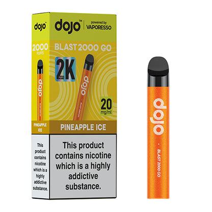 Vaporesso Dojo Blast 2000 Go Pod Kit - Pineapple Ice