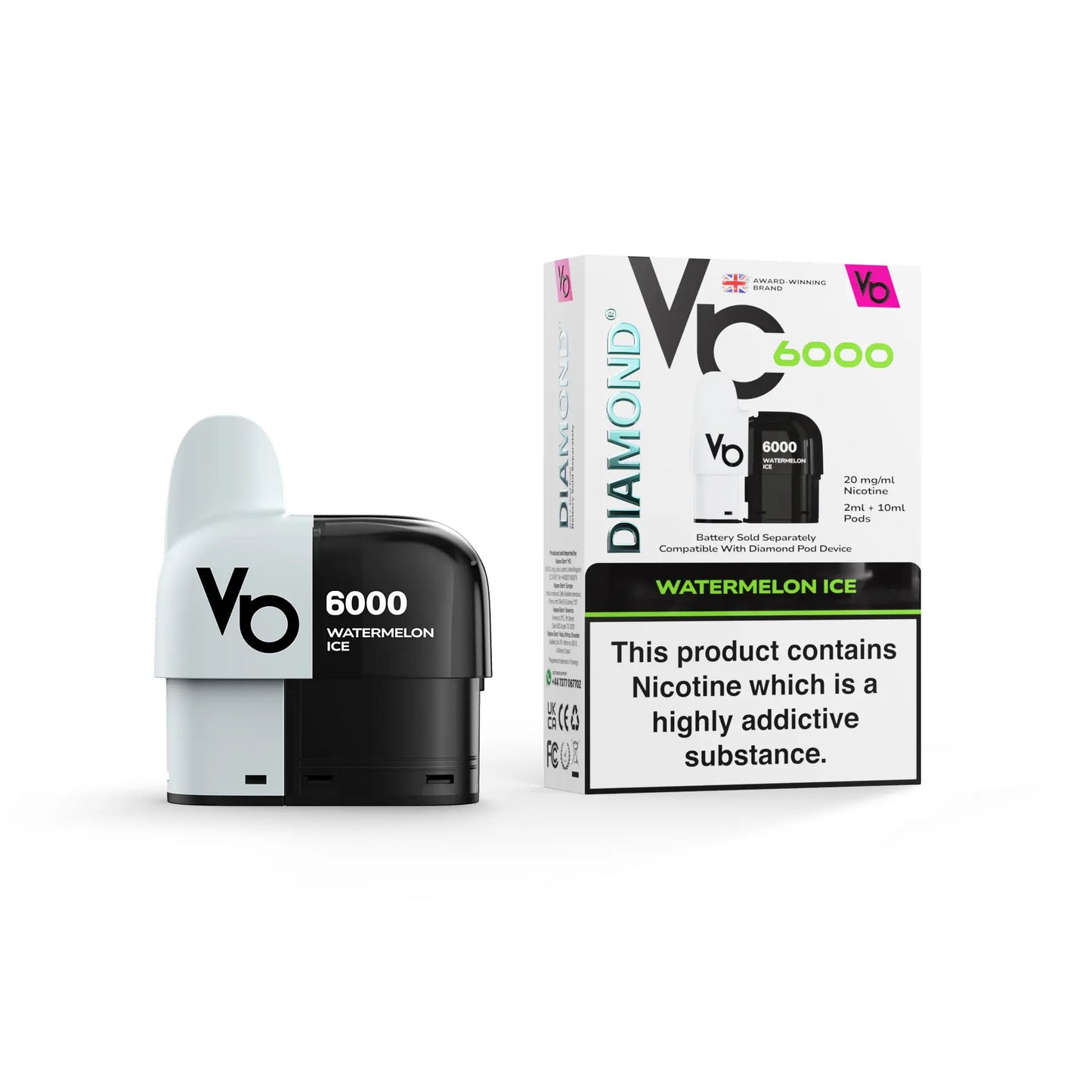 Vapes Bar Diamond 6000 Replacement Pods