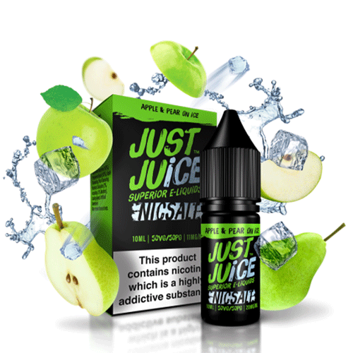 Apple & Pear On Ice 10ml 20mg Nicotine Salt E-Liquid by Just Juice