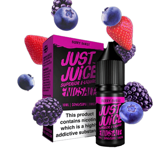 Berry Burst 20mg Nicotine Salt E-Liquid by Just Juice