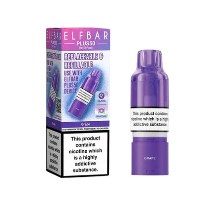 Elf Bar Plus 50 Prefilled Pods