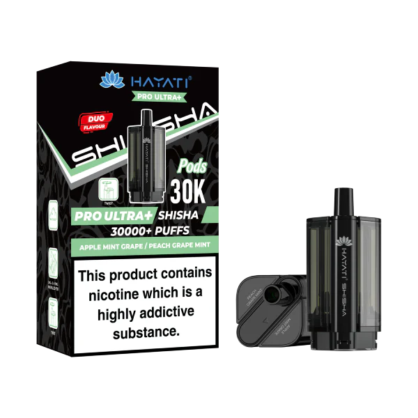 Hayati Pro Ultra Plus Shisha 30K Pods