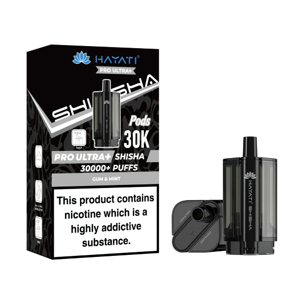 Hayati Pro Ultra Plus Shisha 30K Pods
