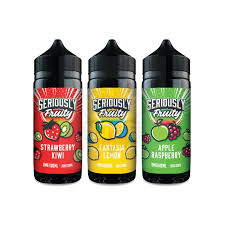 Seriously Fruity 100ml Shortfill by Doozy Vape – Multi-Flavour  (70/30 VG/PG)