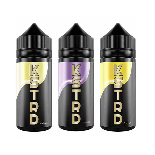 Kstrd 100ml Shortfill – Multi-Flavour Variation (70/30 VG/PG)