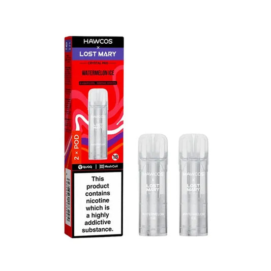 Hawcos x Lost Mary Crystal Pro Prefilled Pods