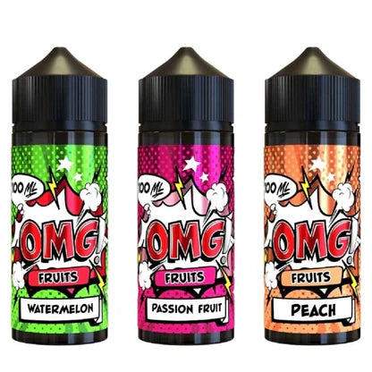 OMG Fruits 100ml Shortfill E-Liquid – Multi-Flavour